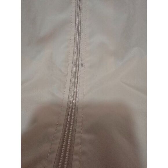 Vans Pink Hooded Windbreaker Jacket With Checkered Lining & Drawstrings Sz M - Picture 5 of 9